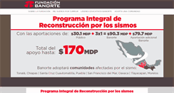 Desktop Screenshot of fundacionbanorte.com